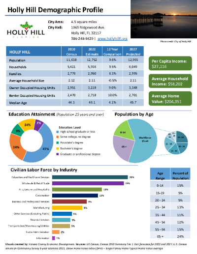 Holly Hill Demographic 